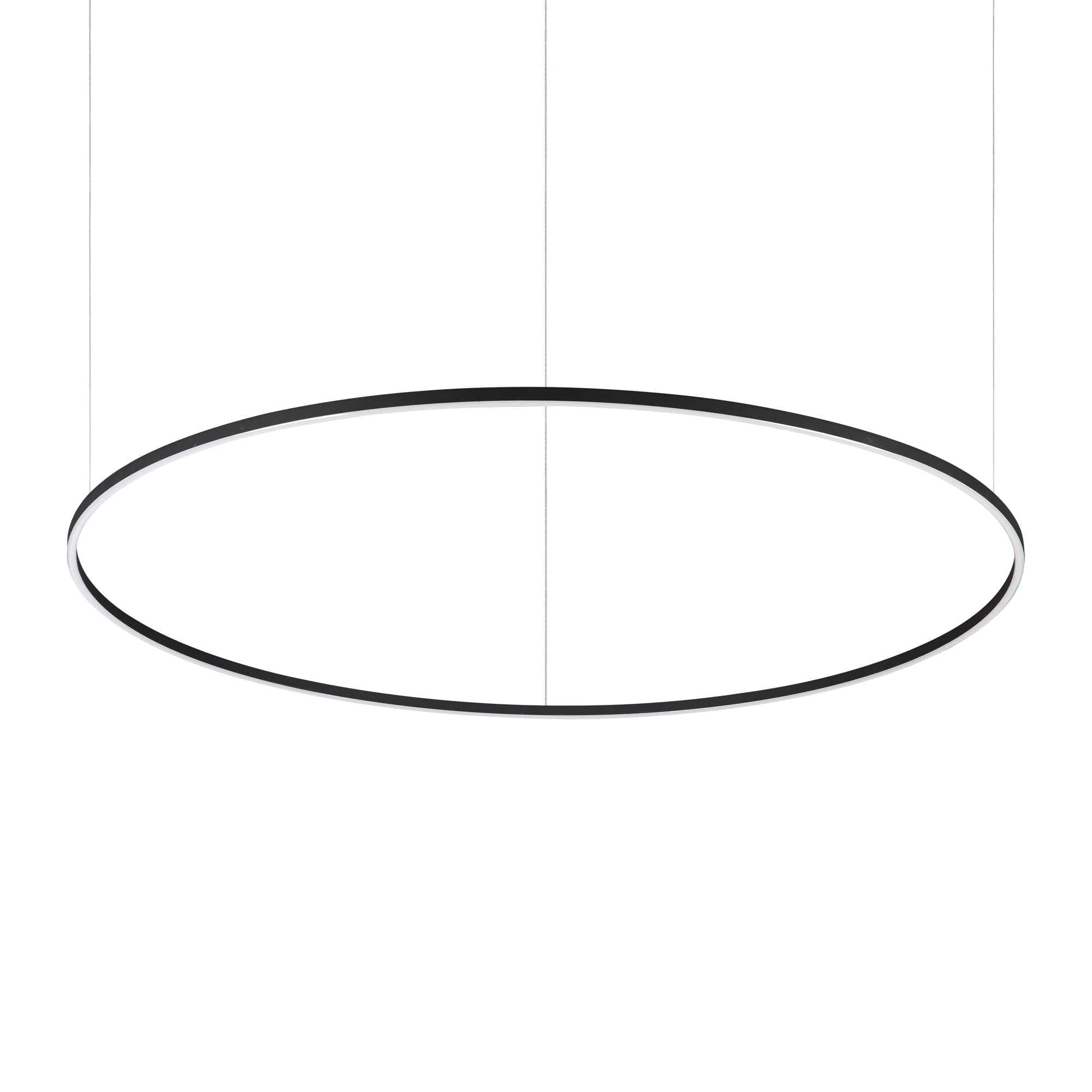 Lampada A Sospensione ORACLE SLIM SP D150 ROUND 4000K ON-OFF BK