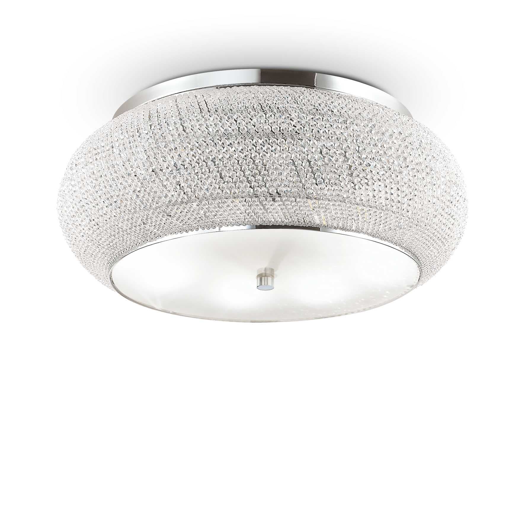 Lampada Da Soffitto PASHA' PL14 CROMO