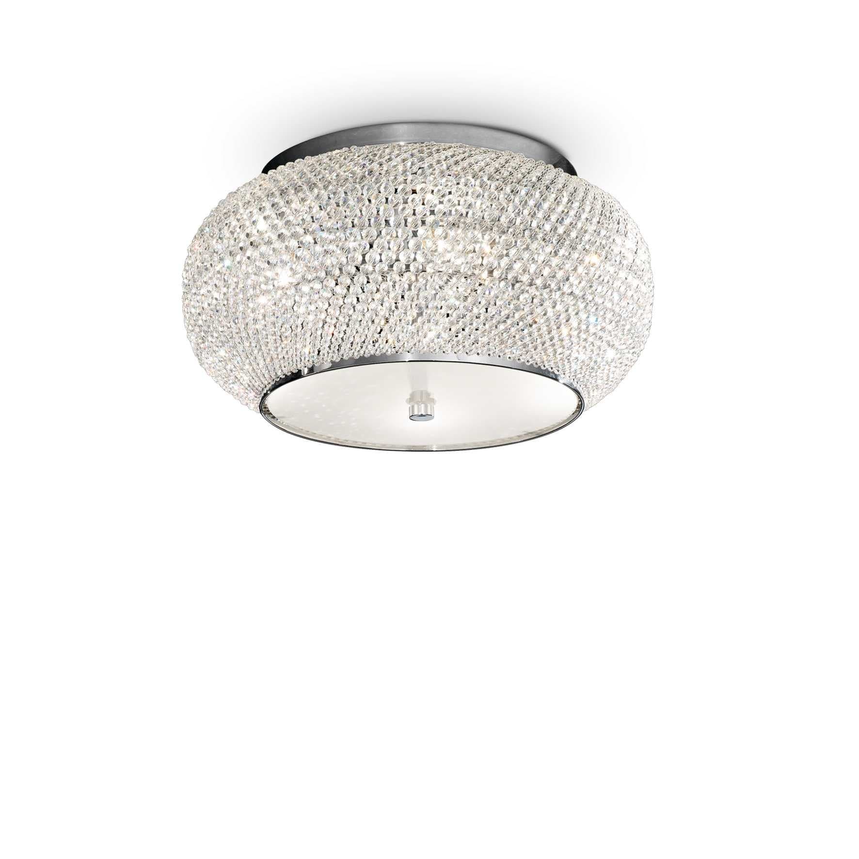 Lampada Da Soffitto PASHA' PL6 CROMO