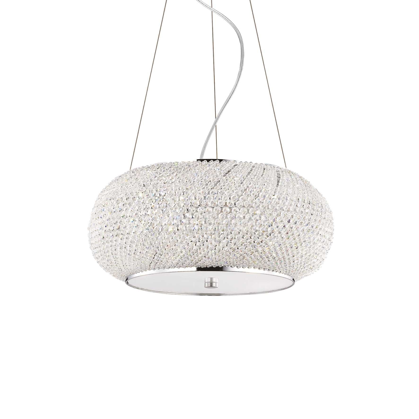 Lampada A Sospensione PASHA' SP6 CROMO in Lampade a sospensione Led Mall Home - Napoli, commercioVirtuoso.it