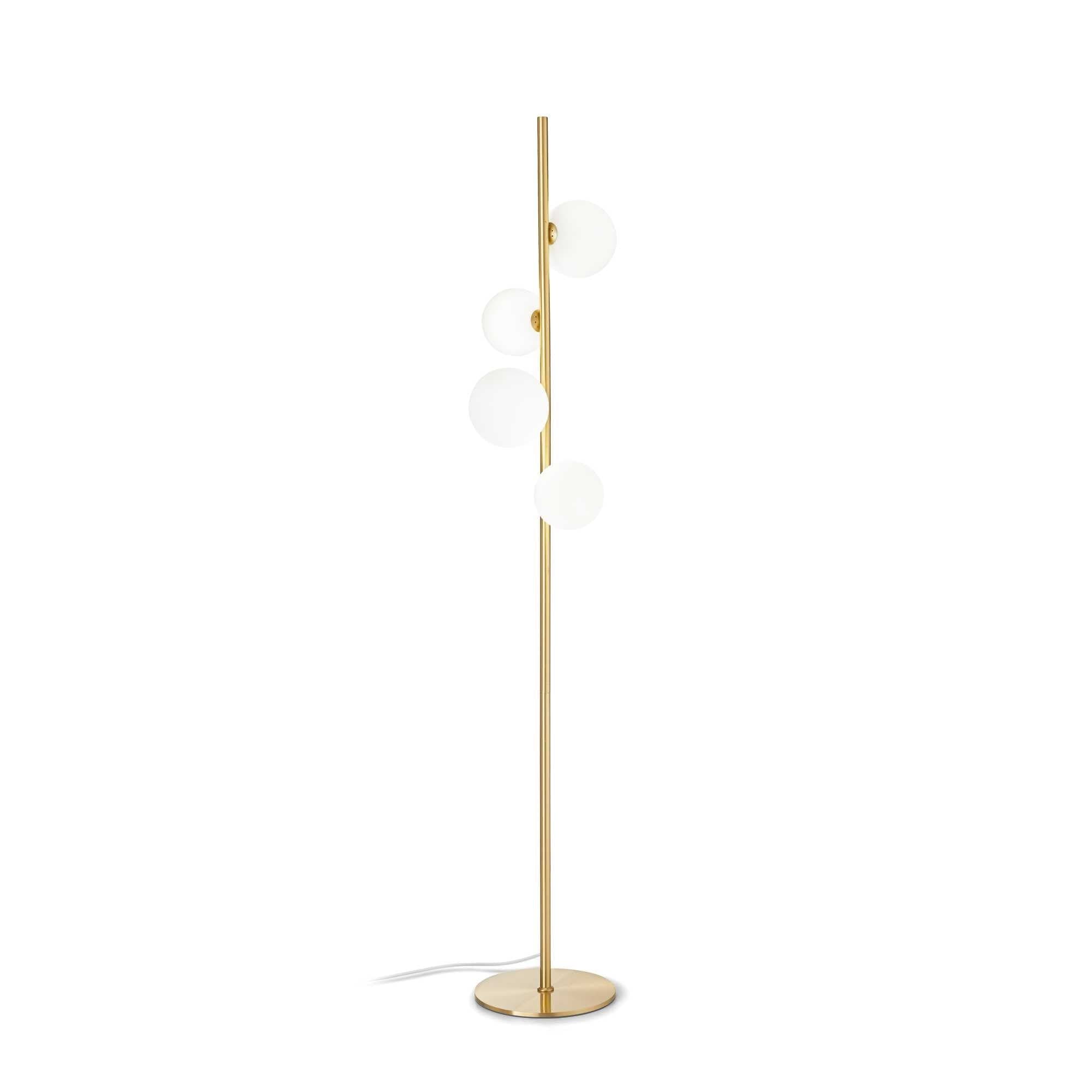 Lampada Da Terra PERLAGE PT4 OTTONE