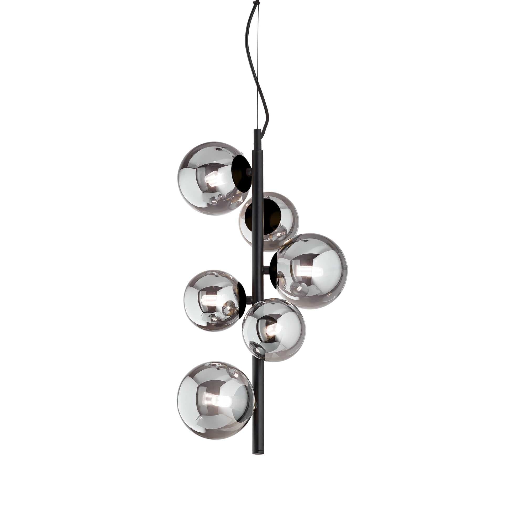 Lampada A Sospensione PERLAGE SP6 NERO