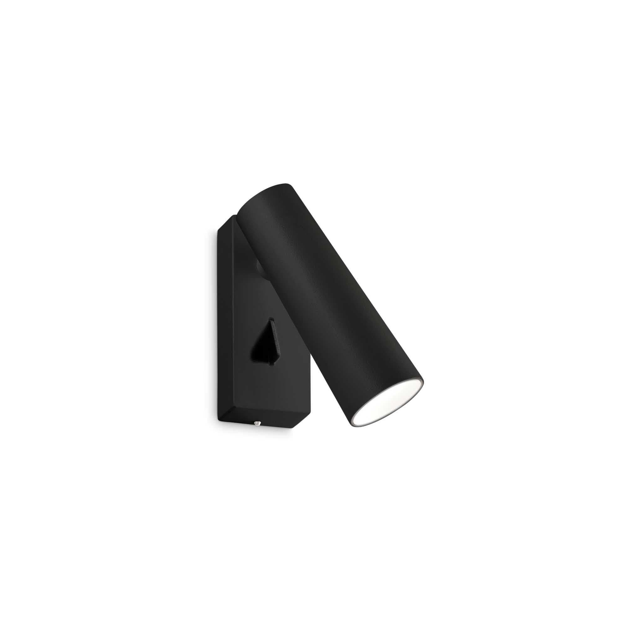 Lampada Da Parete PIPE AP NERO