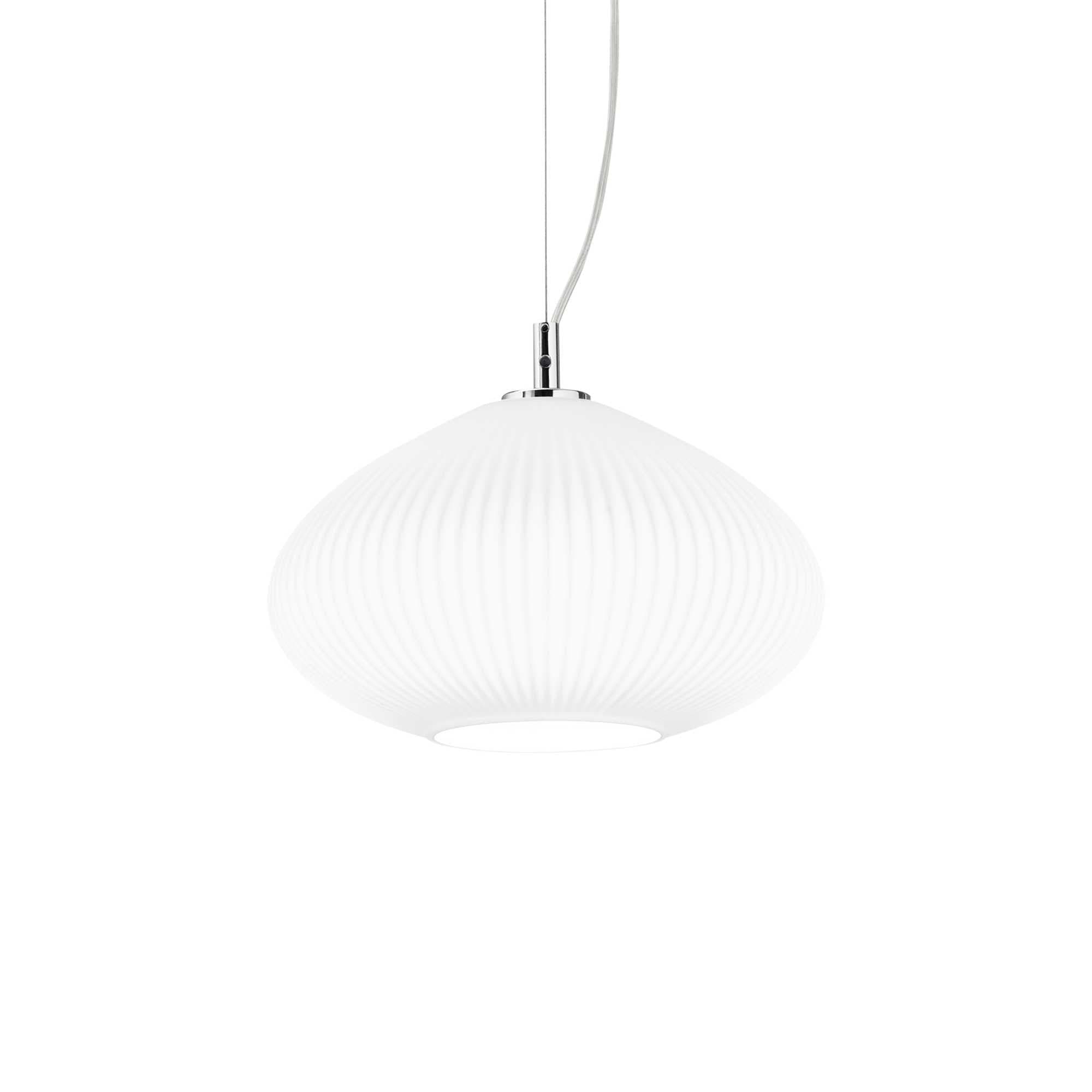 Lampada A Sospensione PLISSE' SP1 D25 CROMO