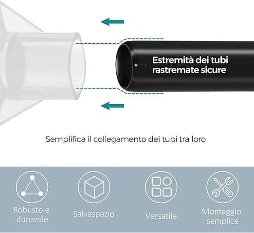 Armadio in Tessuto Struttura Metallo Guardaroba Pieghevole Asta Appendiabiti Grigio in Armadi pieghevoli Danyx - Casoria, commercioVirtuoso.it