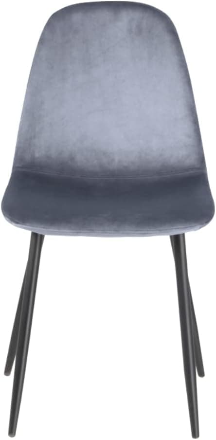 Sedia Poltroncina in Velluto Set 4pz,Sedie per Sala da Pranzo Ristorante Grigio Polvere in Sedie Danyx - Casoria, commercioVirtuoso.it