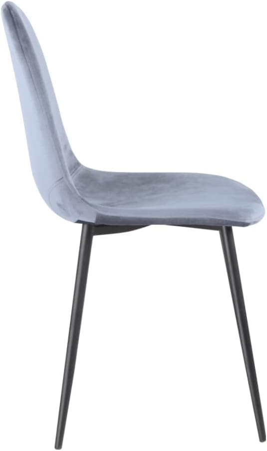Sedia Poltroncina in Velluto Set 4pz,Sedie per Sala da Pranzo Ristorante Grigio Polvere in Sedie Danyx - Casoria, commercioVirtuoso.it