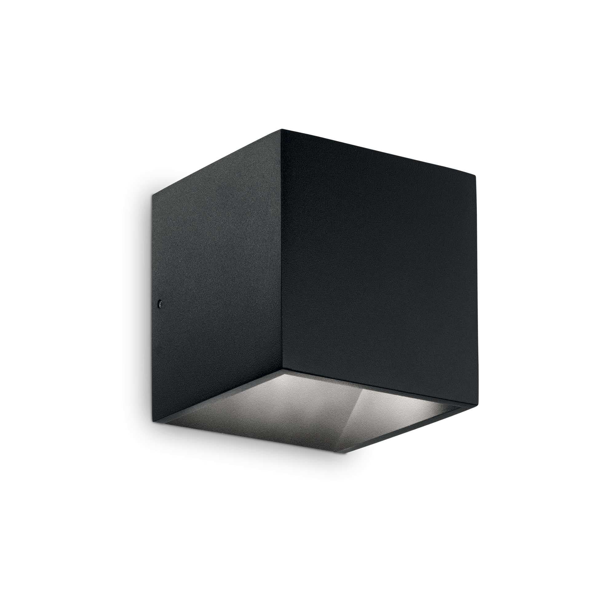 Lampada Da Parete RUBIK AP NERO 4000K in Applique Led Mall Home - Napoli, commercioVirtuoso.it