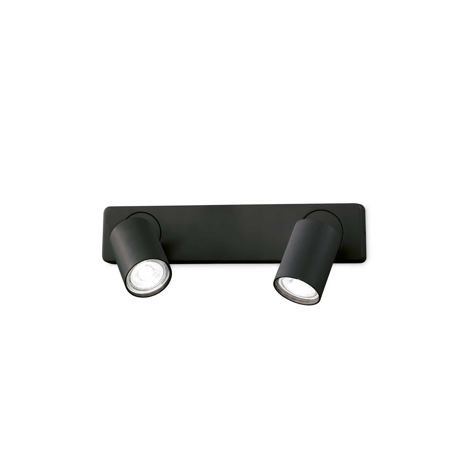 Lampada Da Parete RUDY AP2 NERO