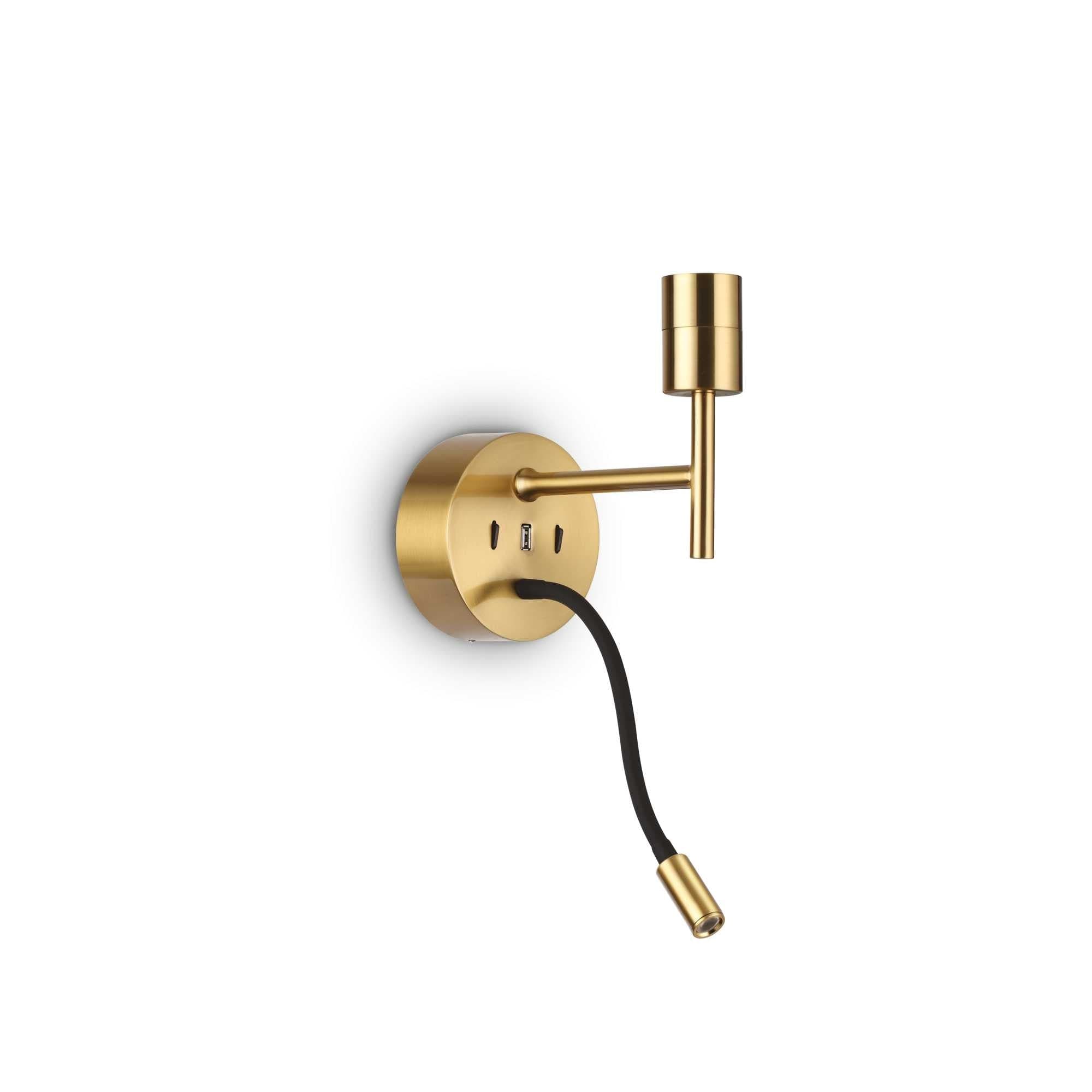 Lampada Da Parete SET UP MAP2 OTTONE
