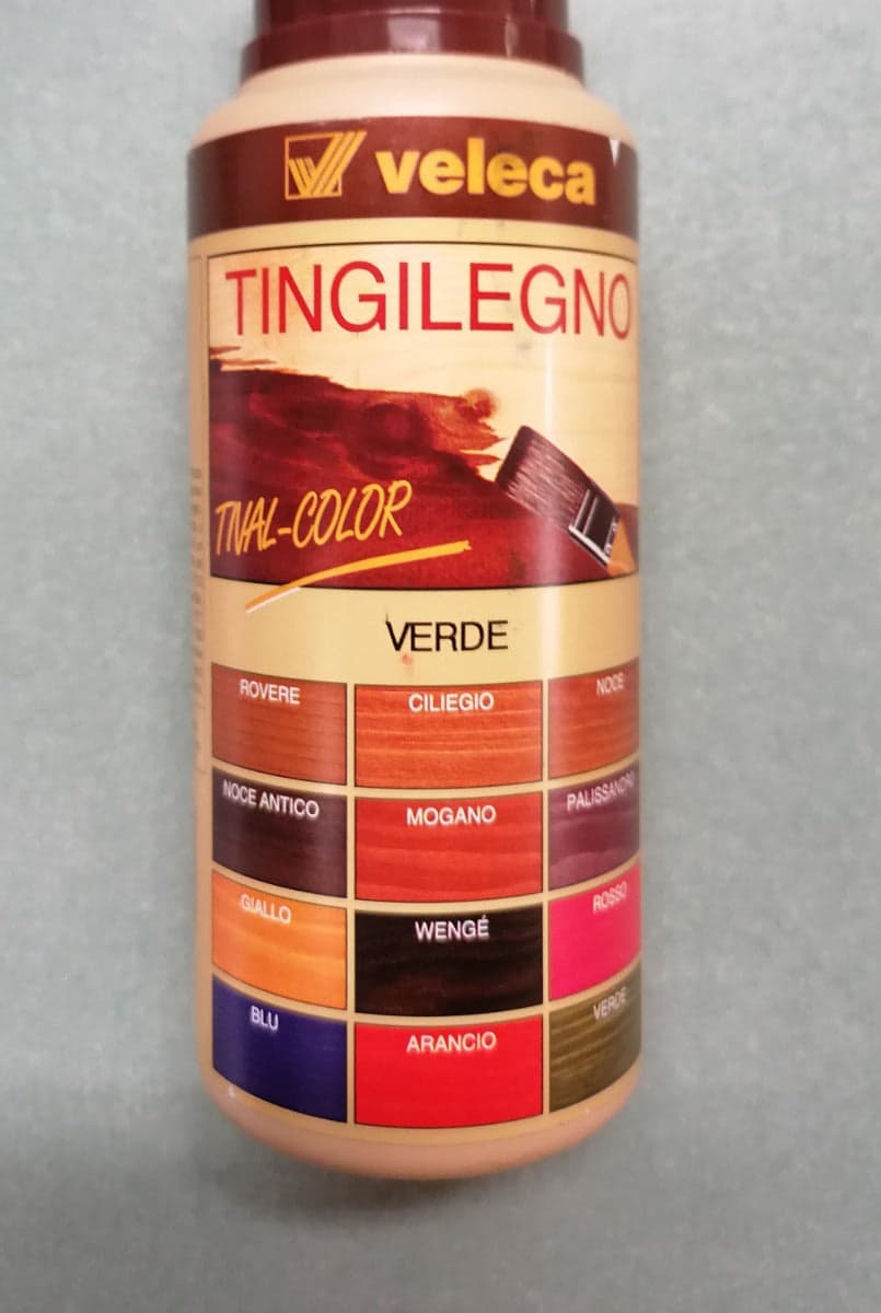 VELECA - TIVAL COLOR TINGILEGNO VERDE 250ML in Pittura colorante Stockdoc - Terni, commercioVirtuoso.it