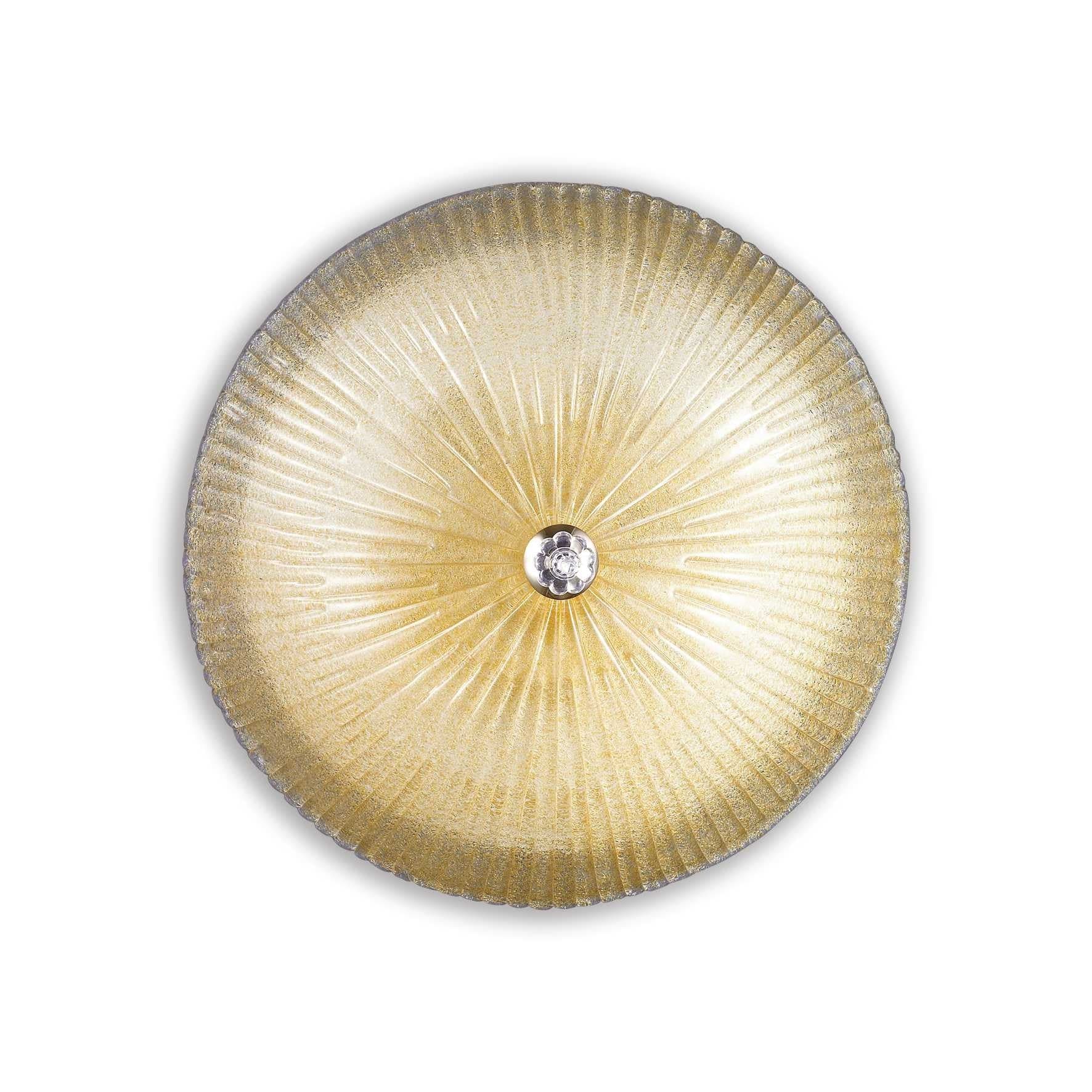 Lampada Da Soffitto SHELL PL6 AMBRA