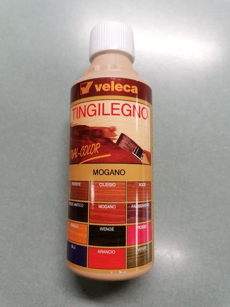 VELECA - TIVAL COLOR TINGILEGNO MOGANO 250ML in Pittura colorante Stockdoc - Terni, commercioVirtuoso.it