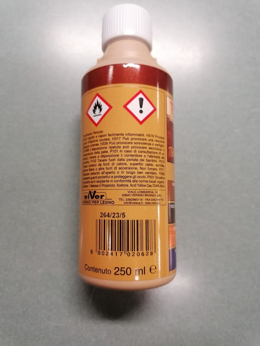 VELECA - TIVAL COLOR TINGILEGNO MOGANO 250ML in Pittura colorante Stockdoc - Terni, commercioVirtuoso.it