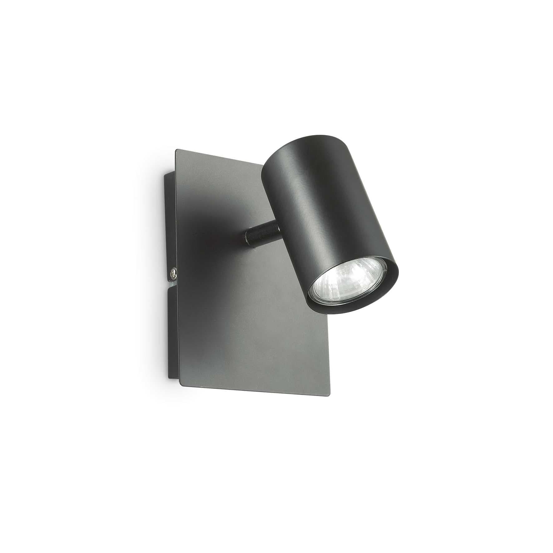 Lampada Da Parete SPOT AP1 NERO in Lampade da parete Led Mall Home - Napoli, commercioVirtuoso.it