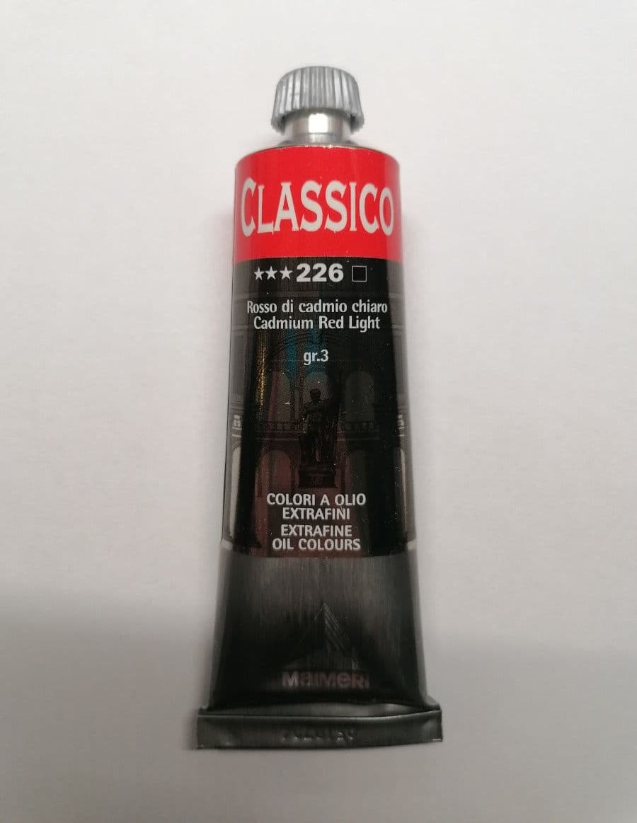 MAIMERI - COLORI A OLIO EXTRAFINI CLASSICO ROSSO CADMIO CHIARO 60ml in Colori Stockdoc - Terni, commercioVirtuoso.it