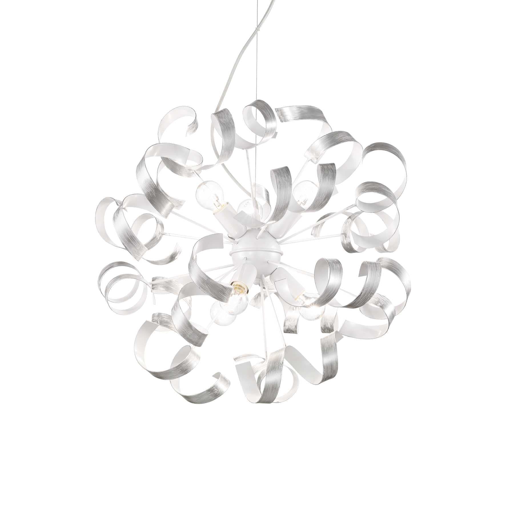 Lampada A Sospensione VORTEX SP6 ARGENTO