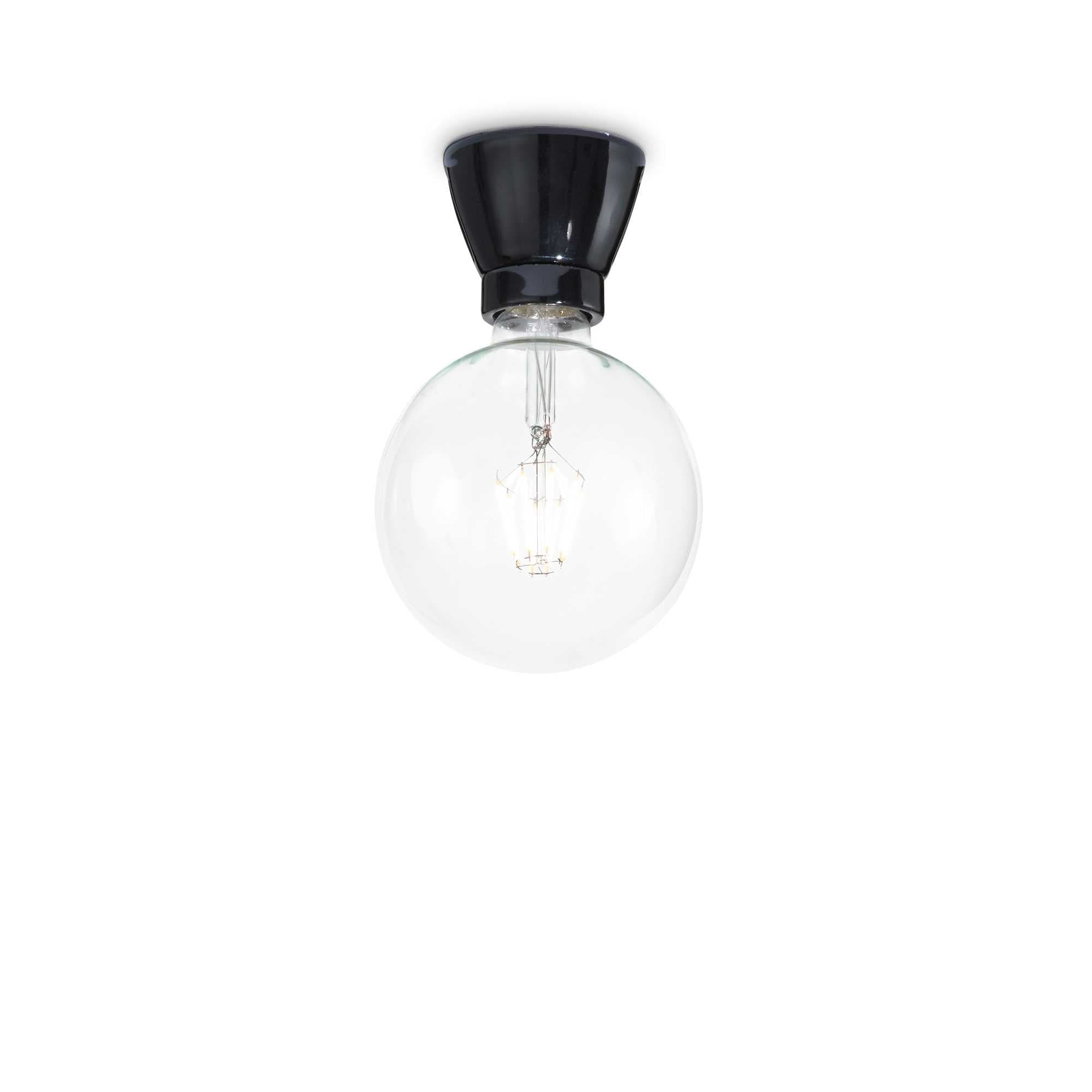 Lampada Da Soffitto WINERY PL1 NERO