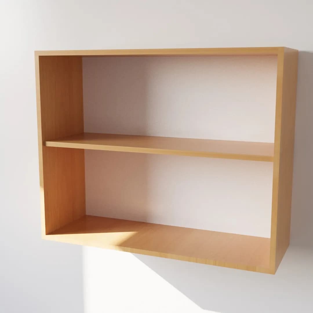 Pensile Cucina in Legno Nobilitato Faggio con Ante Altezza 72 cm in prodotto Calandrelli - Napoli, commercioVirtuoso.it