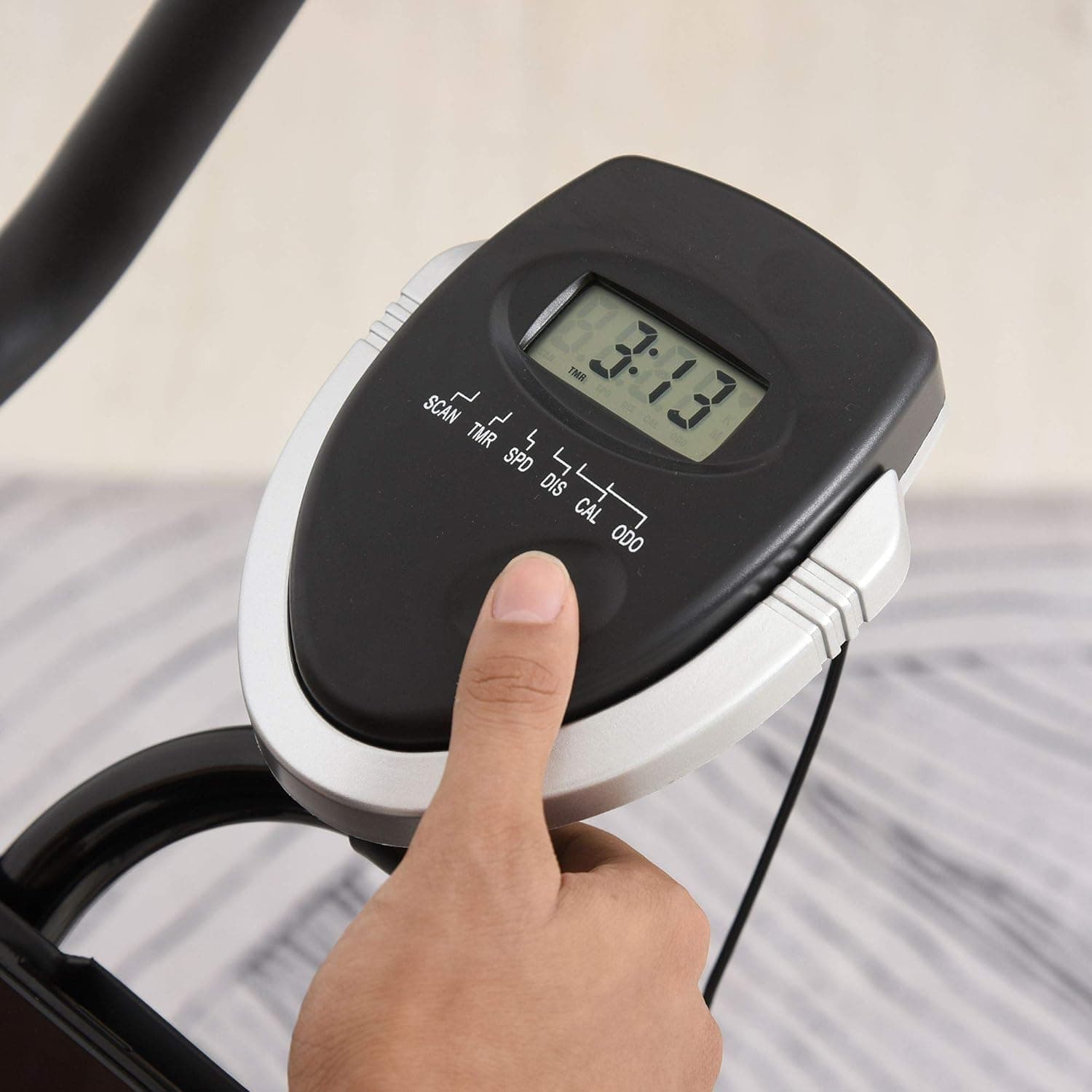 Cyclette Professionale con Supporto per Cellulare, Monitor LCD, Manubrio e Resistenza Regolabile in Cyclette Danyx - Casoria, commercioVirtuoso.it
