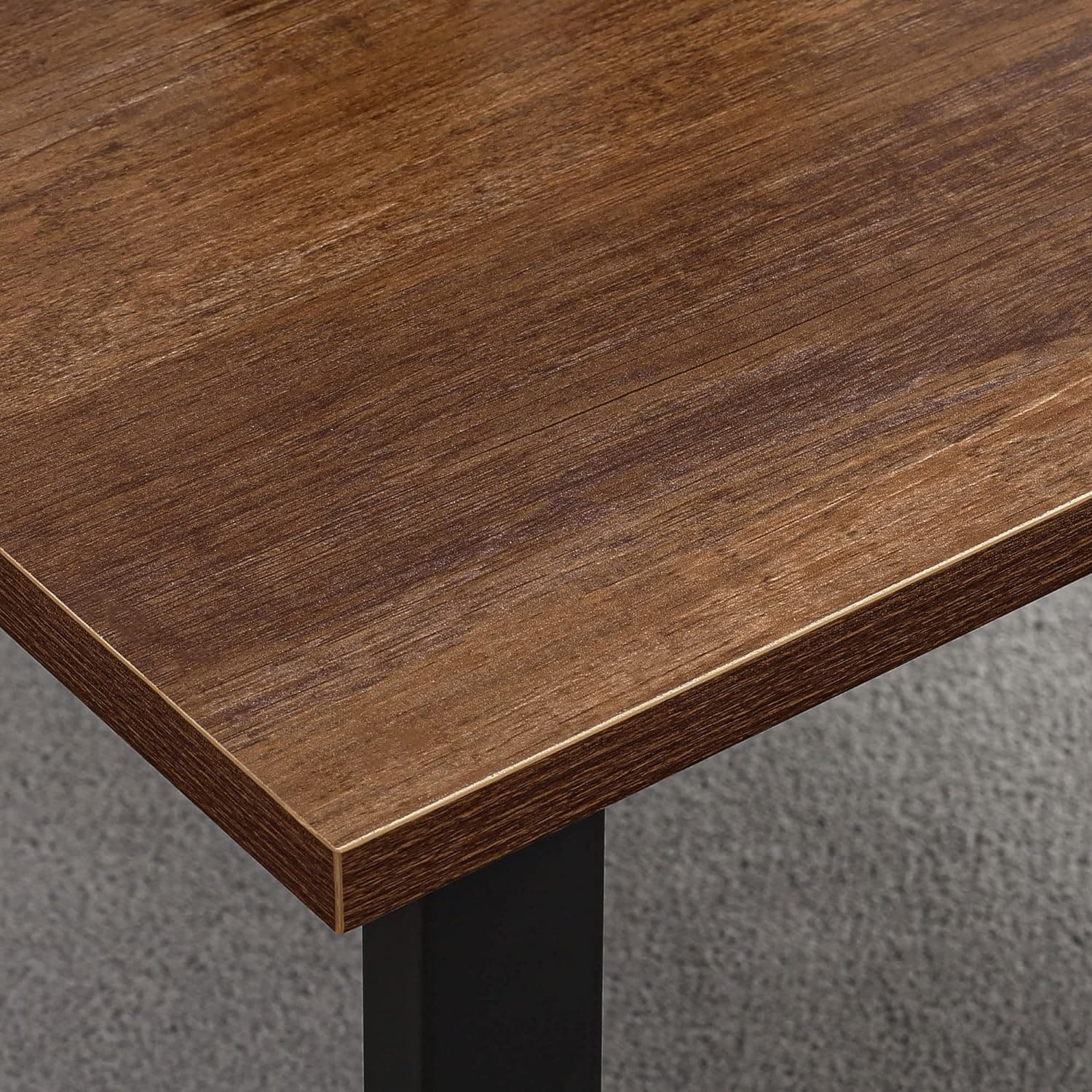 Tavolino da Caffè Stile Industriale in Legno e Acciaio, 100x60x50cm in Tavolini da caffè Danyx - Casoria, commercioVirtuoso.it