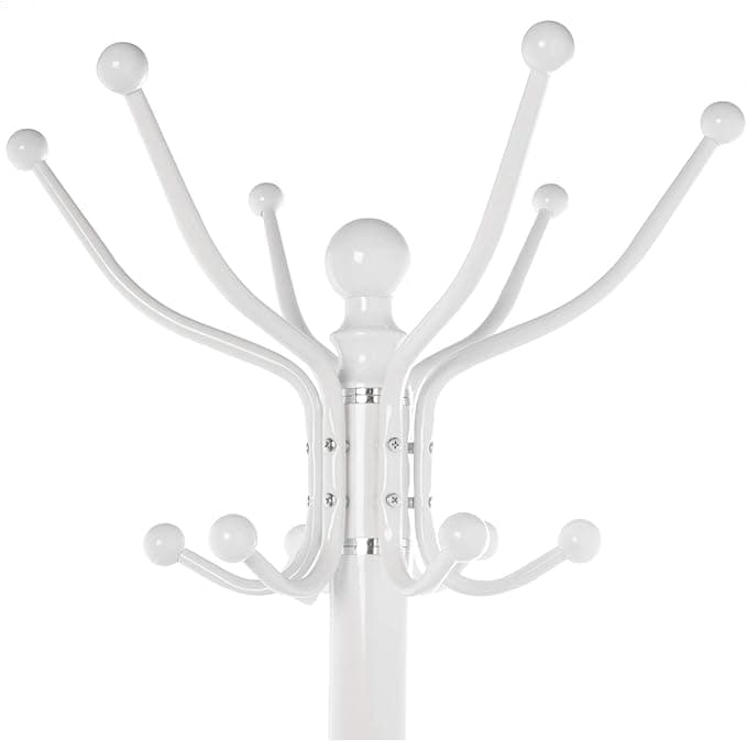 Appendi Abiti Autoportante base rotonda Con 16 Ganci Metallo 36x175 cm (Silver) in Appendiabiti Danyx - Casoria, commercioVirtuoso.it