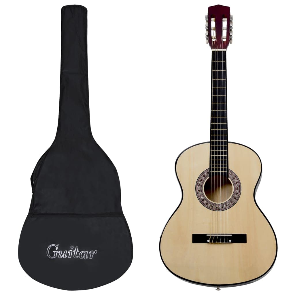 Chitarra Classica per Principianti con Custodia 4/4 39 in Legno di Tiglio in Chitarre e strumenti a corda Esplodia - Napoli, commercioVirtuoso.it