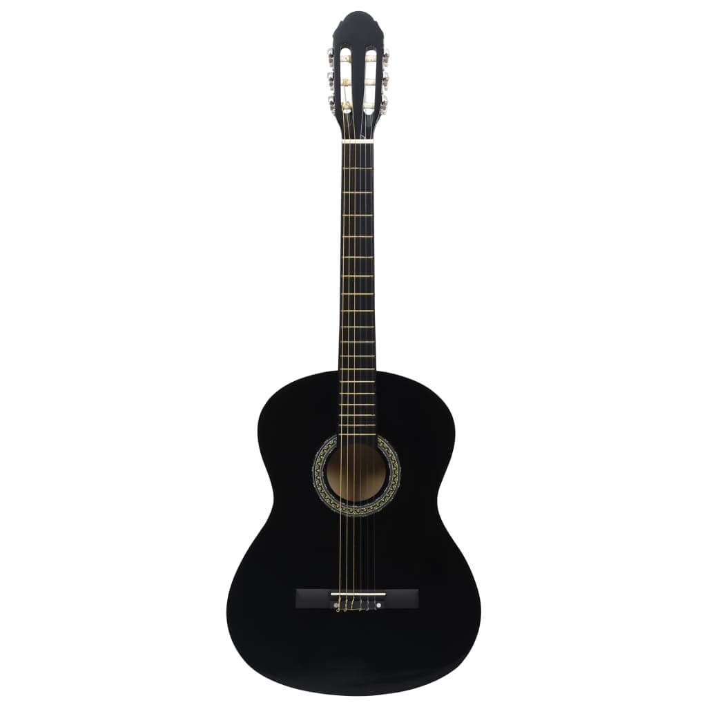 Chitarra Classica per Principianti con Custodia Nera 4/4 39 in Legno di Tiglio in Ukulele Esplodia - Napoli, commercioVirtuoso.it