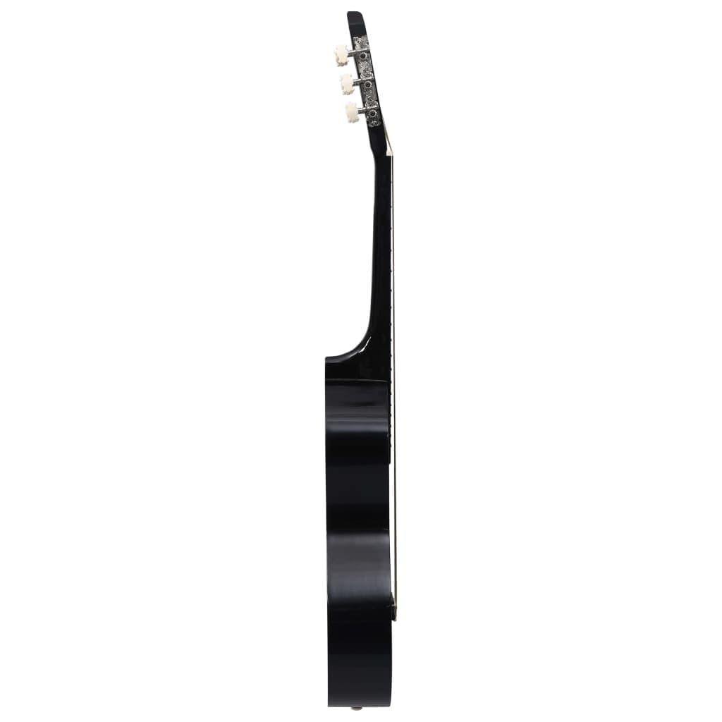 Chitarra Classica per Principianti con Custodia Nera 4/4 39 in Legno di Tiglio in Ukulele Esplodia - Napoli, commercioVirtuoso.it