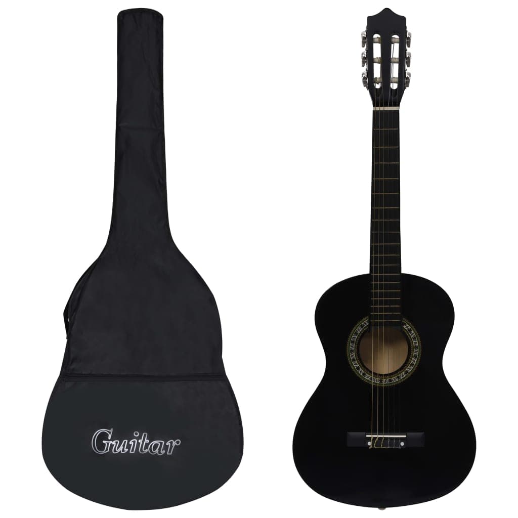 Chitarra Classica Principianti e Bambini Custodia Nera 1/2 34 in Legno di Tiglio in Chitarre e strumenti a corda Esplodia - Napoli, commercioVirtuoso.it