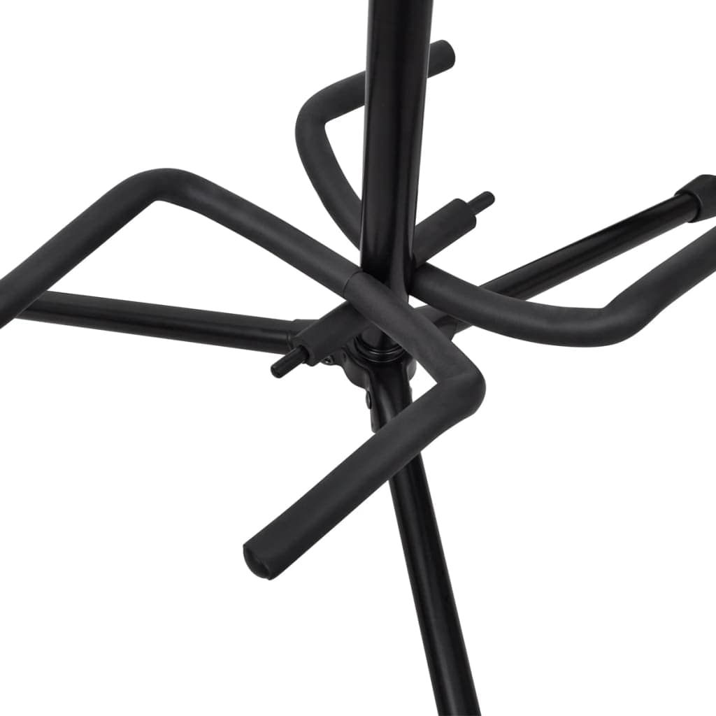 Doppio Supporto per Chitarra Regolabile e Pieghevole Postazione da Terra Nero in Supporti e reggi chitarra Esplodia - Napoli, commercioVirtuoso.it