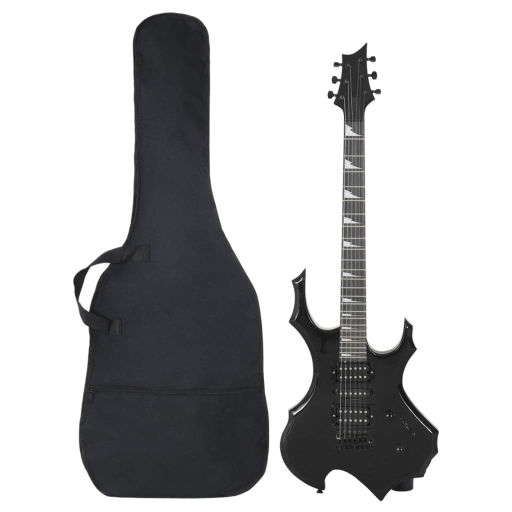 Chitarra Elettrica per Principianti con Custodia e Accessori Nera 4/4 39 in Accordatori Esplodia - Napoli, commercioVirtuoso.it