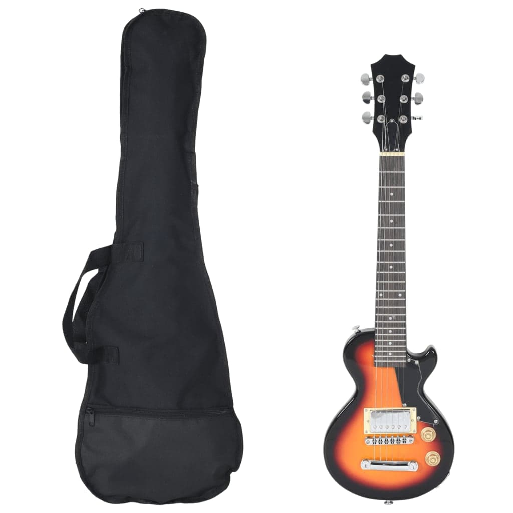Chitarra Elettrica da Bambini con Custodia e Accessori Marrone e Nera 3/4 30" in  Esplodia - Napoli, commercioVirtuoso.it