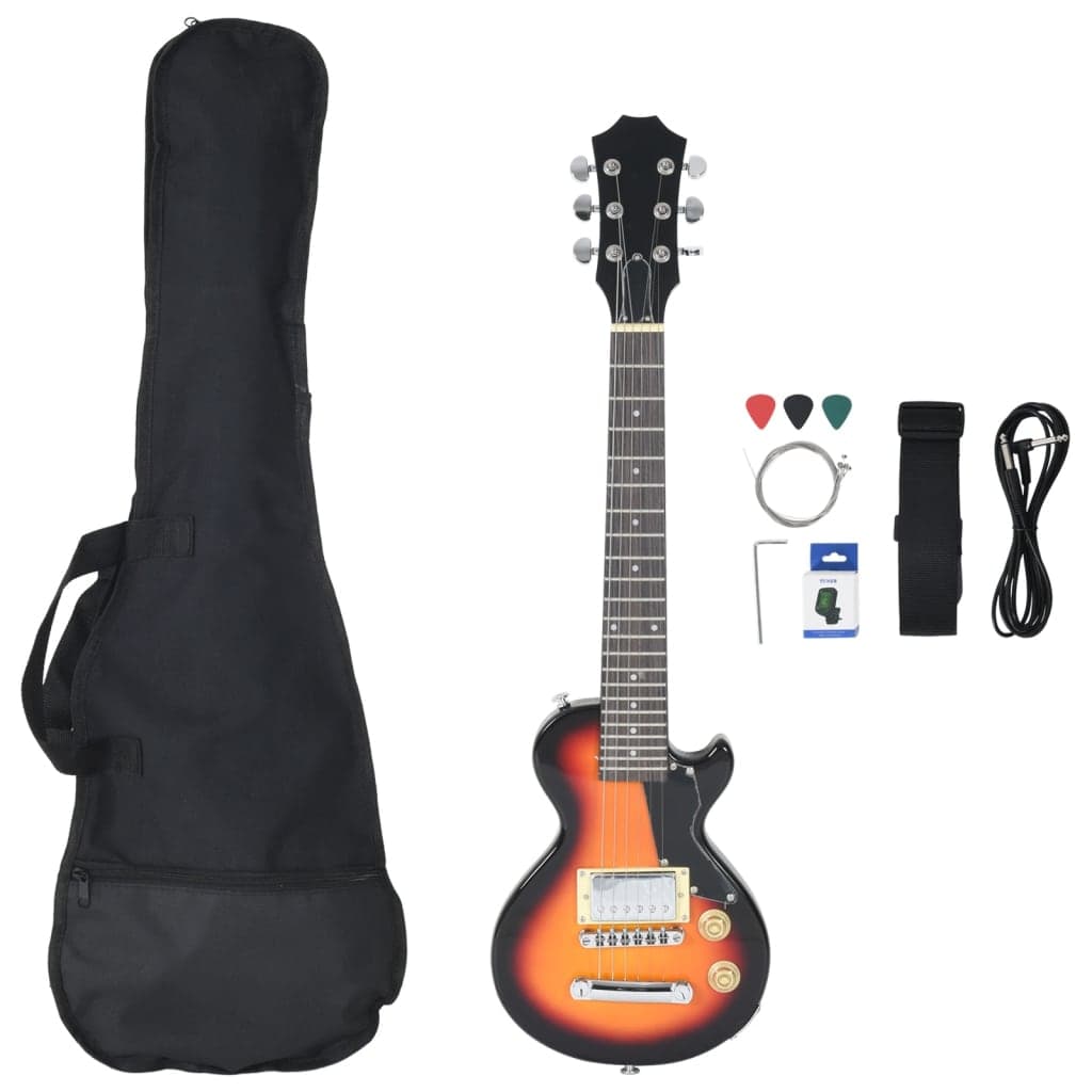 Chitarra Elettrica da Bambini con Custodia e Accessori Marrone e Nera 3/4 30" in  Esplodia - Napoli, commercioVirtuoso.it