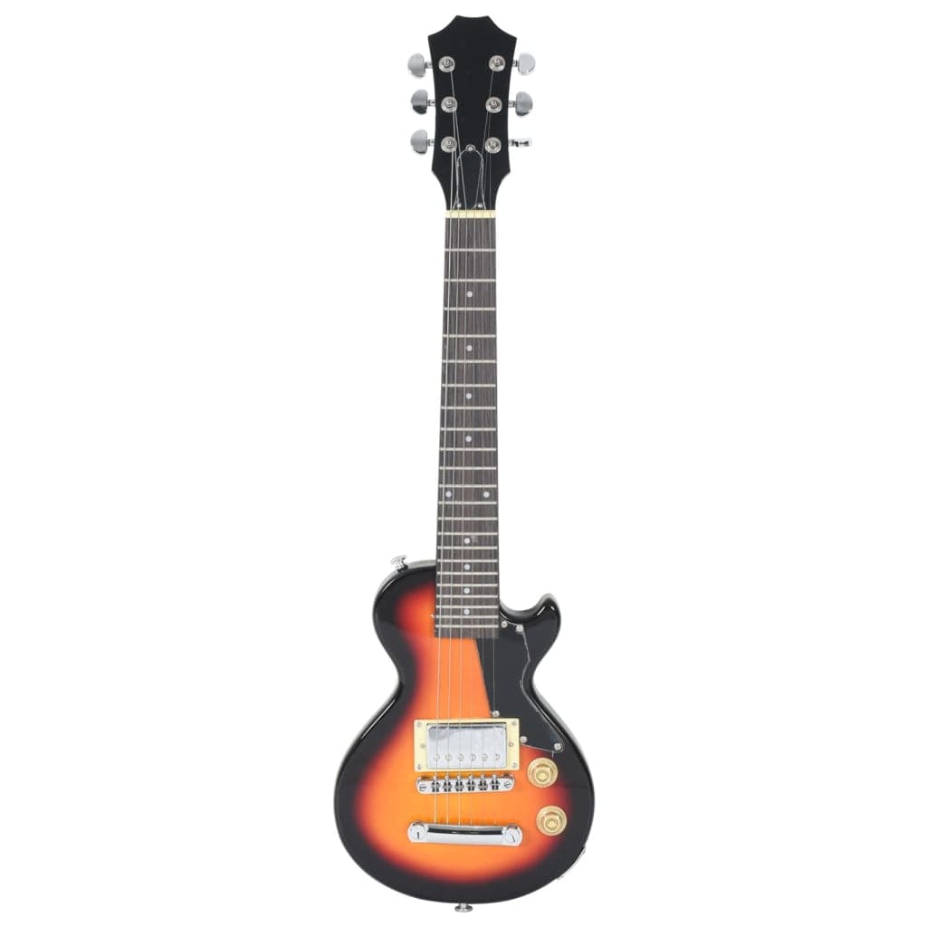 Chitarra Elettrica da Bambini con Custodia e Accessori Marrone e Nera 3/4 30" in Esplodia - Napoli, commercioVirtuoso.it
