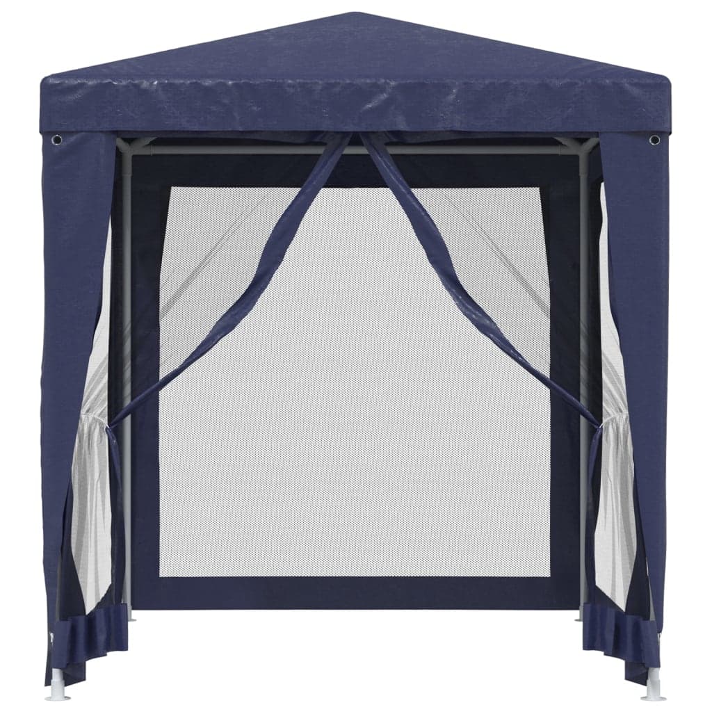 Tenda per Feste con 4 Pareti Laterali in Rete Blu HDPE  2x2 m in Tende per eventi e tendoni Esplodia - Napoli, commercioVirtuoso.it