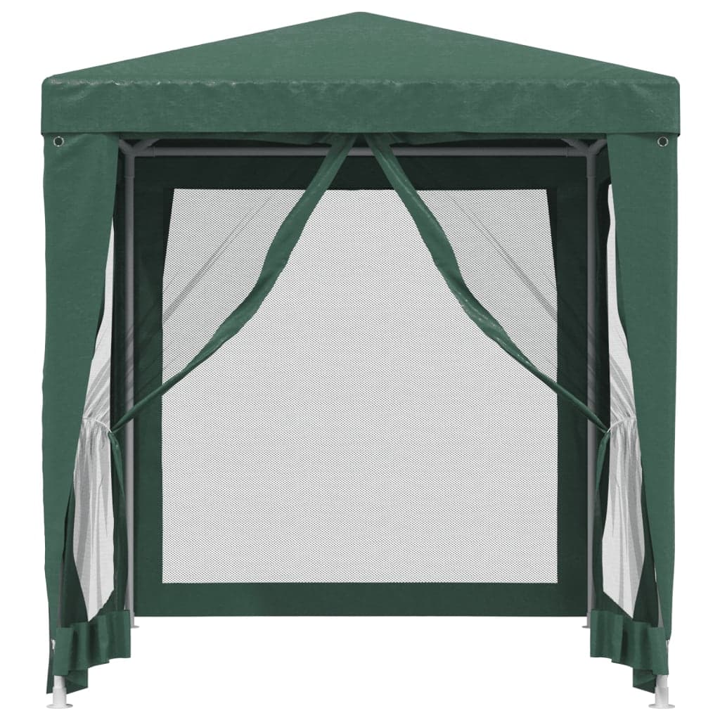 Tenda per Feste con 4 Pareti Laterali in Rete Verde HDPE Telaio in Ferro 2x2 m in Tende per eventi e tendoni Esplodia - Napoli, commercioVirtuoso.it