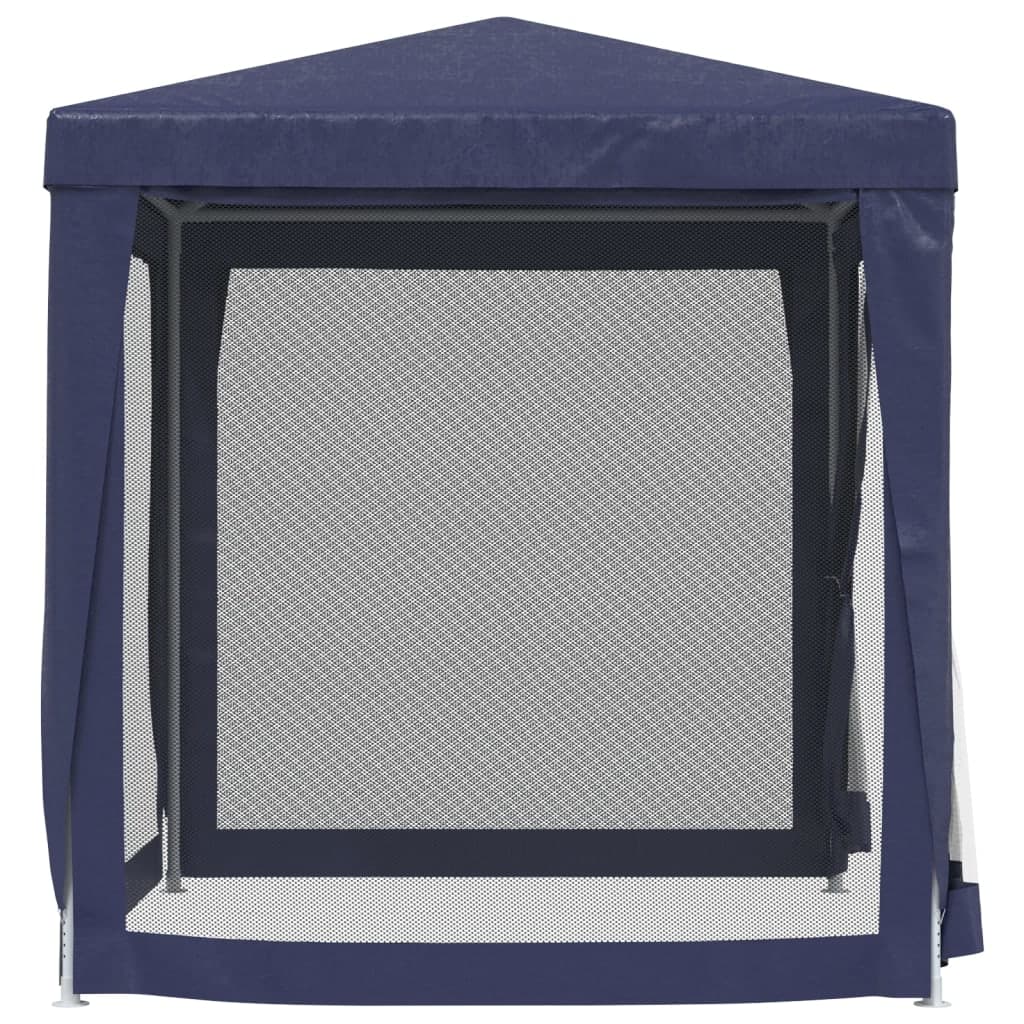 Tenda per Feste con 4 Pareti Laterali in Rete Blu HDPE  2x2 m in Tende per eventi e tendoni Esplodia - Napoli, commercioVirtuoso.it