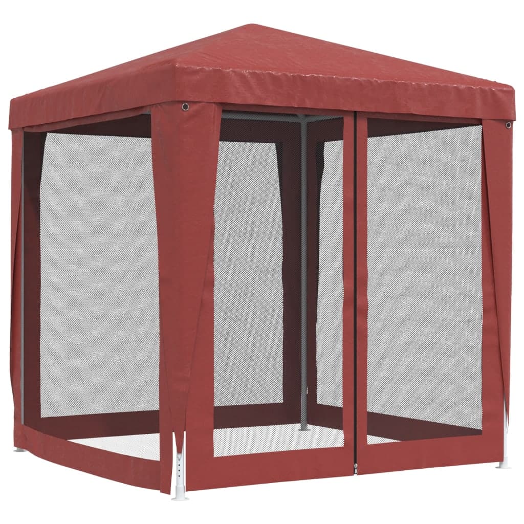 Tenda per Feste con Pareti Laterali in Rete HDPE Telaio in Ferro 2x2 m in Tende per eventi e tendoni Esplodia - Napoli, commercioVirtuoso.it