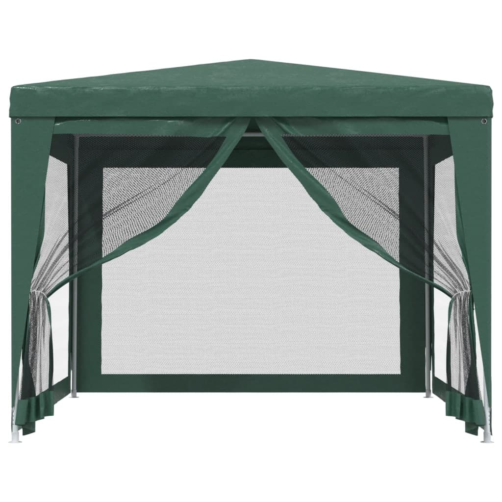 Tenda per Feste con 4 Pareti Laterali in Rete Verde HDPE Resistente ai Raggi UV in Tende per eventi e tendoni Esplodia - Napoli, commercioVirtuoso.it