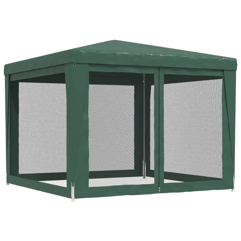 Tenda per Feste con 4 Pareti Laterali in Rete Verde HDPE Resistente ai Raggi UV in Tende per eventi e tendoni Esplodia - Napoli, commercioVirtuoso.it