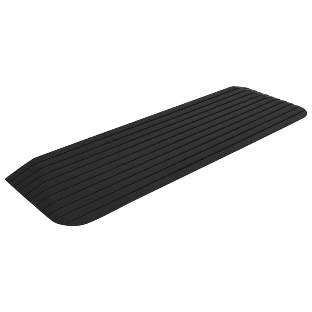 Rampa per Soglia  in Gomma Nero Superficie Antiscivolo 110x32x3,8 cm in Rampe di carico Esplodia - Napoli, commercioVirtuoso.it