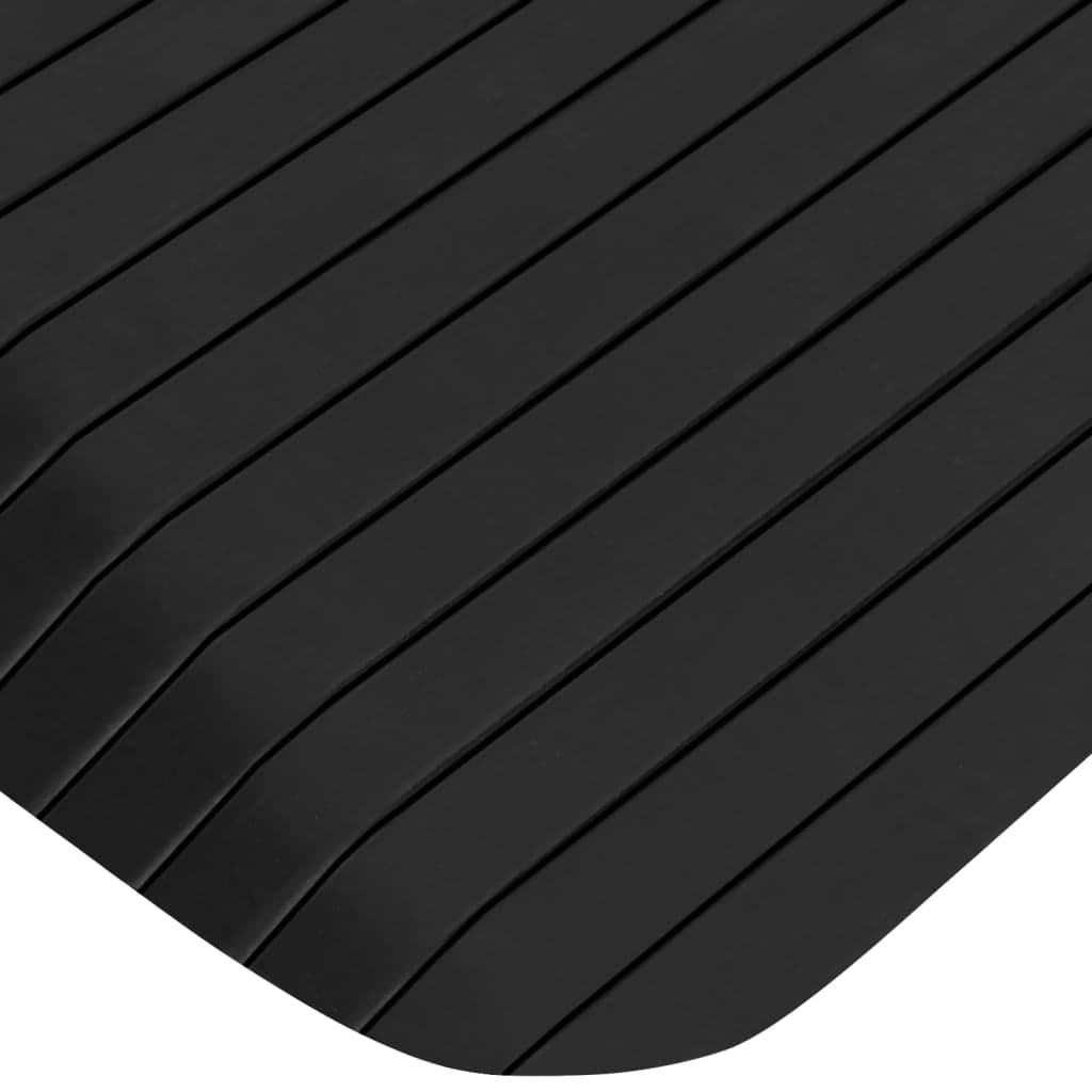 Rampa per Soglia  in Gomma Nero Superficie Antiscivolo 110x32x3,8 cm in Rampe di carico Esplodia - Napoli, commercioVirtuoso.it