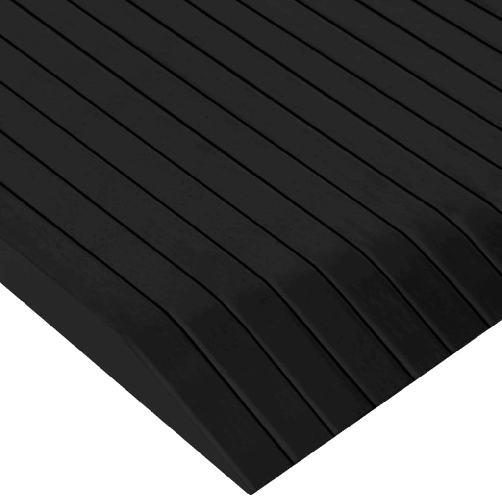 Rampa per Soglia Nero in Gomma Antiscivolo Facile da Sostituire 110x41x5 cm in Soglie Esplodia - Napoli, commercioVirtuoso.it