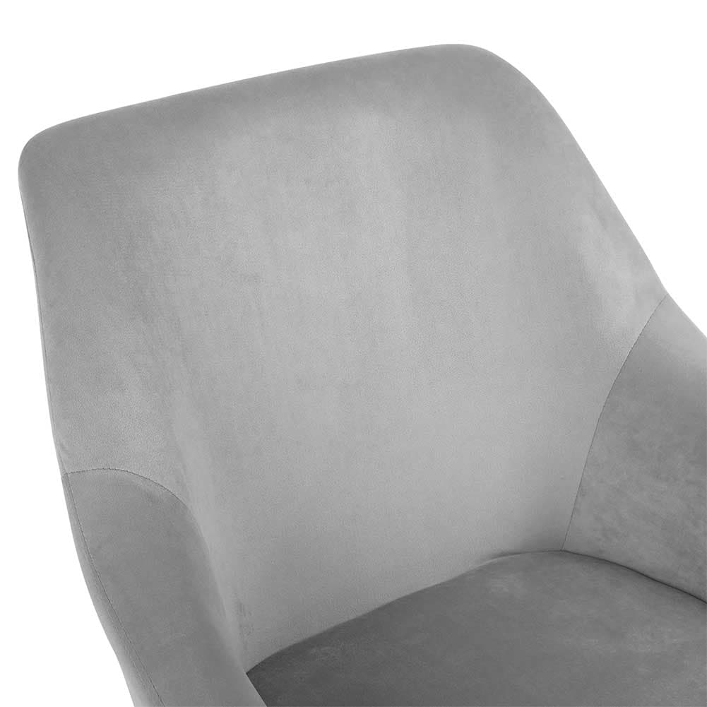Sedia Dondolo Poltrona Relax Tessuto Imbottito Stile Moderno 60x78x78cm Grigio in Sedie a dondolo Danyx - Casoria, commercioVirtuoso.it