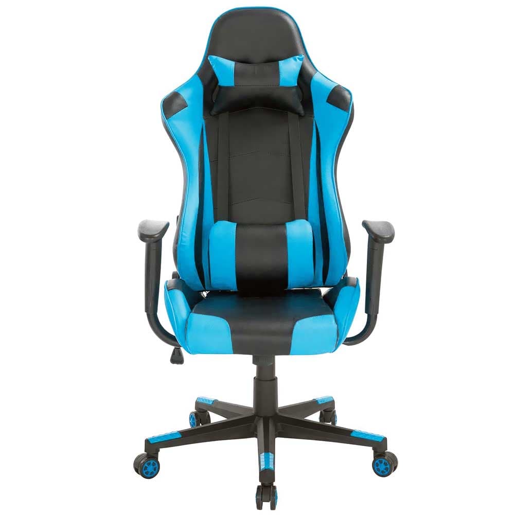 Sedia Poltrona Gaming Ufficio Scrivania, Gioco Reclinabile Girevole 2 cuscini in Sedie Gaming Danyx - Casoria, commercioVirtuoso.it