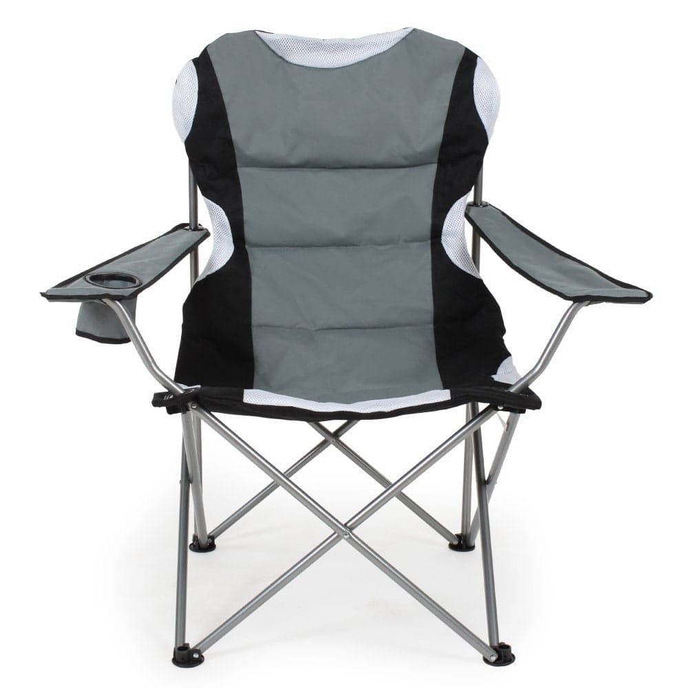Sedia Pieghevole Campeggio Salvaspazio con Borsa, Mare Giardino Pesca Grigio in Sedie Danyx - Casoria, commercioVirtuoso.it