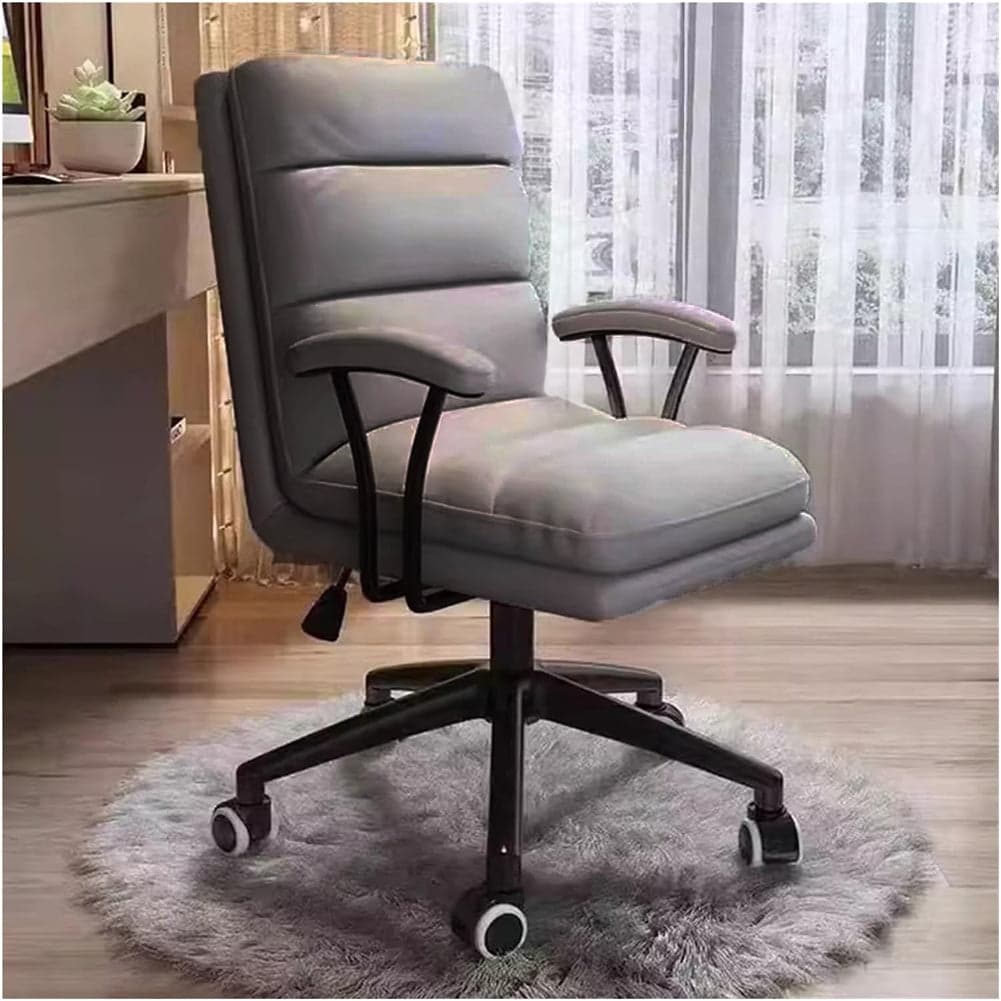 Poltrona da Ufficio Presidenziale Sedia da Scrivania Elegante Grigio Chiaro in Sedie da scrivania Danyx - Casoria, commercioVirtuoso.it