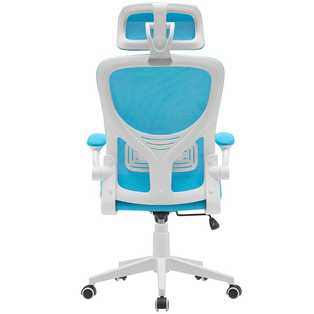 Sedia da Ufficio Tessuto Traspirante Schienale Inclinabile Azzurro Poltrona da Scrivania Girevole in Sedie da scrivania Danyx - Casoria, commercioVirtuoso.it
