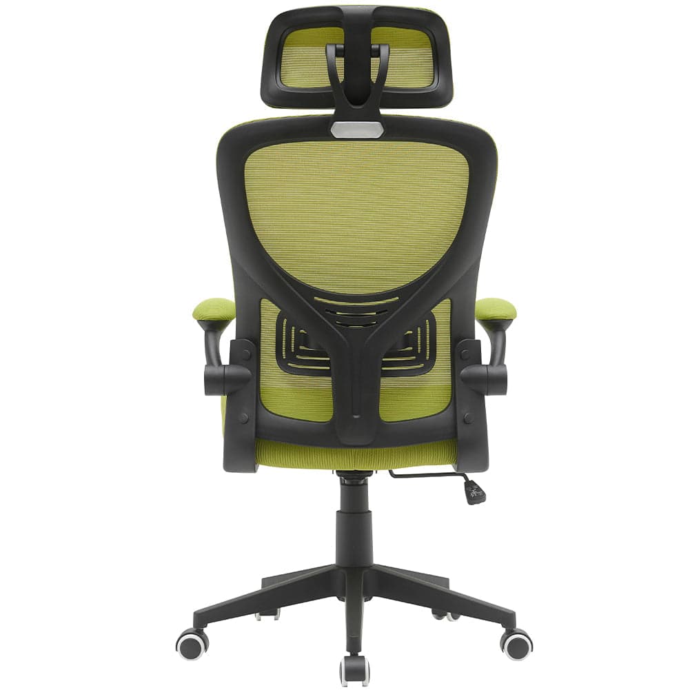 Sedia da Ufficio Tessuto Traspirante Schienale Inclinabile Verde Poltrona da Scrivania Girevole in Sedie da scrivania Danyx - Casoria, commercioVirtuoso.it